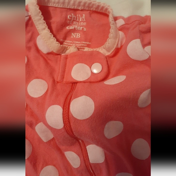 Baby Girl 4 piece Sleeper Set Newborn (Bundle) - Picture 8 of 11